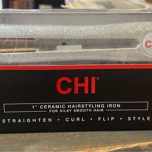 CHI Silver Ceramic Hairstyling Iron